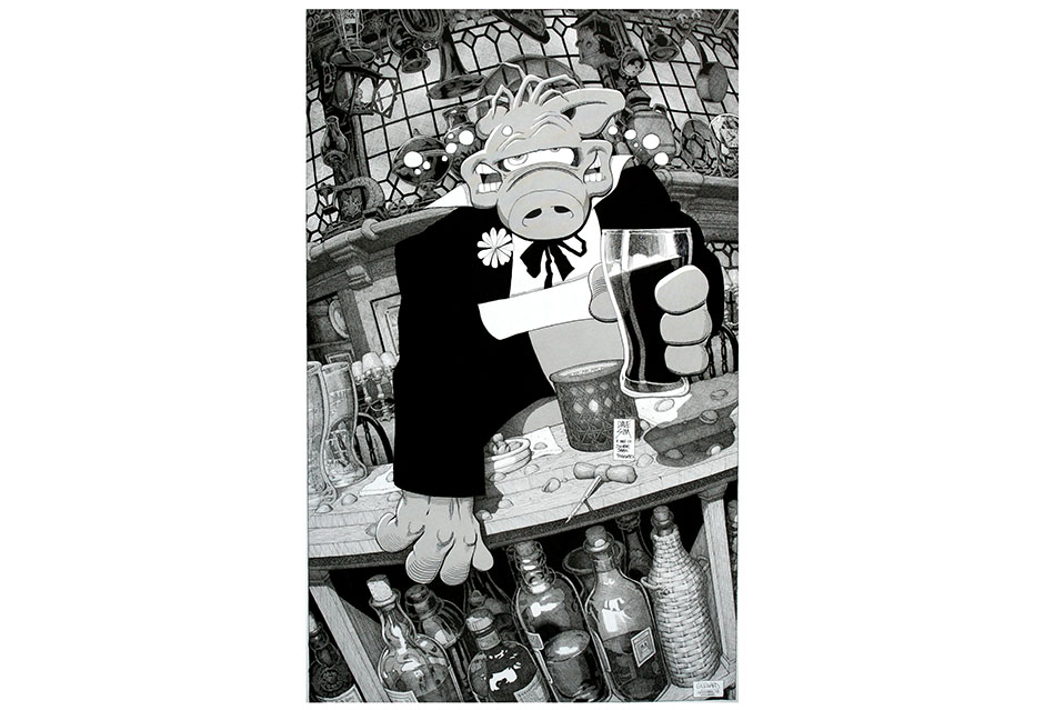 Cerebus Tavern | Gerhard Art